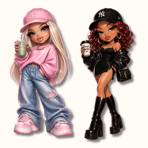 Aesthetic Cartoon & Sticker Prompt Generator